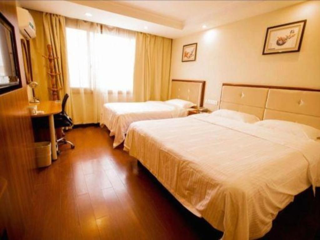 Greentree Inn Suzhou Guanqian Yangyuxiang Metro Station Business Hotel Ngoại thất bức ảnh